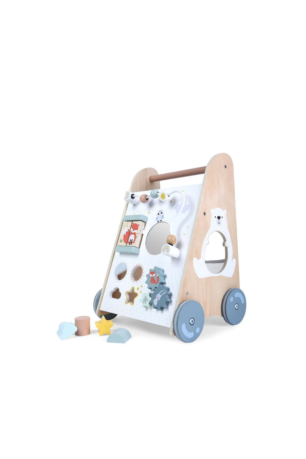 Bubble Wooden Activity Play Walker 1