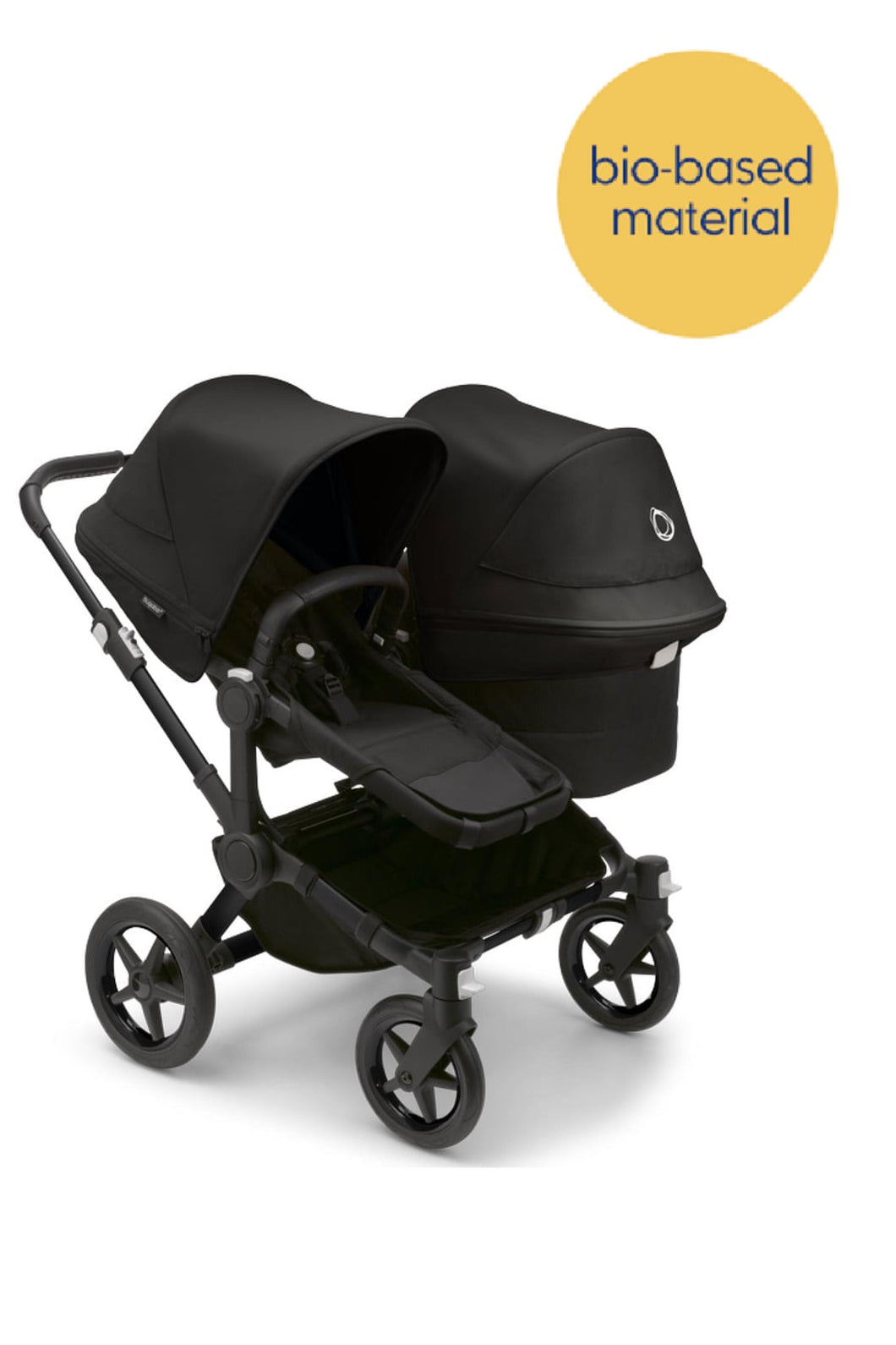 Bugaboo Donkey 5 Duo - Black / Midnight Black