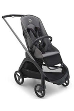 
                        
                          Load image into Gallery viewer, Bugaboo Dragonfly Base Graphite Chassie with Grey Melange Fabric 
                        
                      
