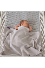 
                        
                          Load image into Gallery viewer, Clevamam Cellular Baby Blanket Crib, Moses Basket 80 x 100cm - Grey
                        
                      