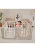 
                        
                          Load image into Gallery viewer, Caraz 7+1 Leaf Baby Room and Play Mat Set with Panel and Corner Holders - Cozy Beige Online Exclusive
                        
                      