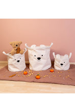 
                        
                          Load image into Gallery viewer, Childhome Storage Basket - 25 x 20 x 20 cm - Teddy - Off White
                        
                      