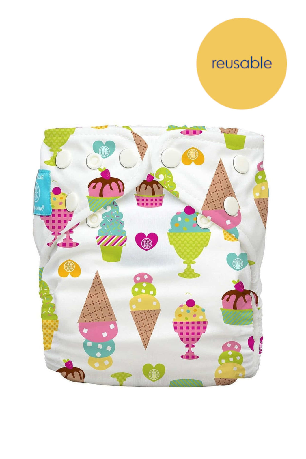 Charlie Banana One Size Diaper - Gelato