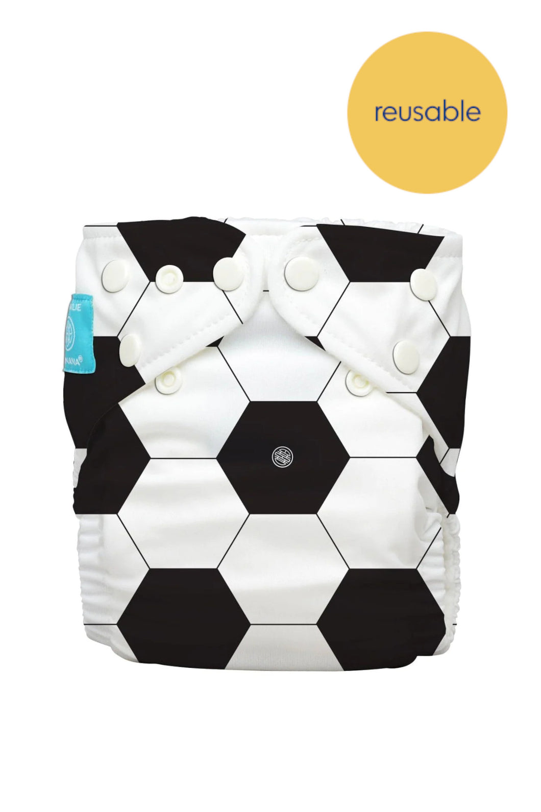 Charlie Banana One Size Diaper - Soccer