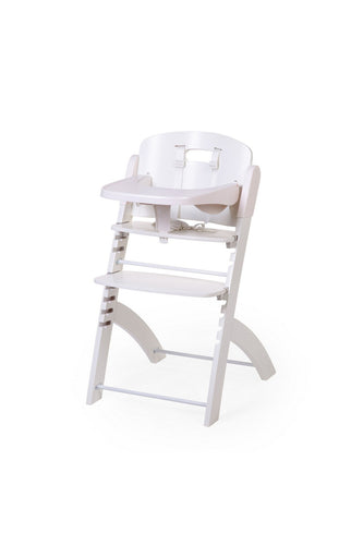 Childhome Evosit High Chair With Feeding Tray - White 1