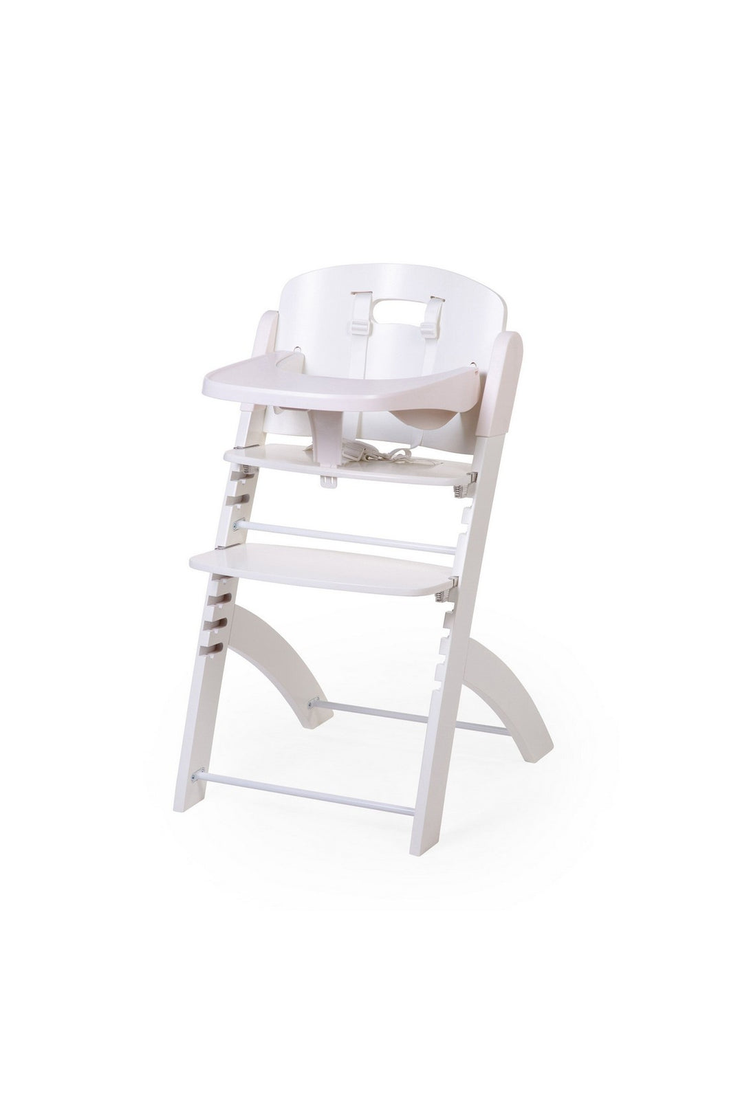 Childhome Evosit High Chair With Feeding Tray - White 1