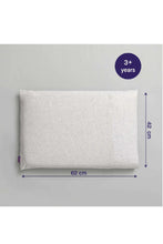 
                        
                          Load image into Gallery viewer, Clevamama Jersey Cotton Pillow Cases for Junior Pillow 2 Pack - Melange Grey
                        
                      