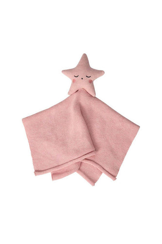 Clevamama Shooting Star Organic Cotton Baby Comforter Pink 3