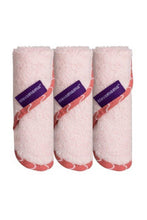
                        
                          Load image into Gallery viewer, Clevamama Bamboo Baby Washcloth Set 3PK - Pink 3
                        
                      