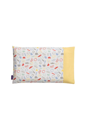 Clevamama Clevafoam Baby Pillow Case - Yellow 1