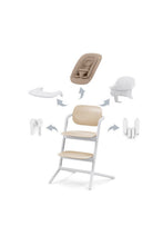 
                        
                          Load image into Gallery viewer, Cybex Lemo 4-in-1 High Chair - Sand White
                        
                      