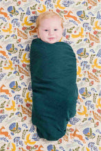 
                        
                          Load image into Gallery viewer, Dockatot Swaddle Set - Woodland / Deep Teal 7
                        
                      