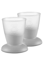 
                        
                          Load image into Gallery viewer, BabyBjörn Baby Cup 2-Pack Powder Grey
                        
                      