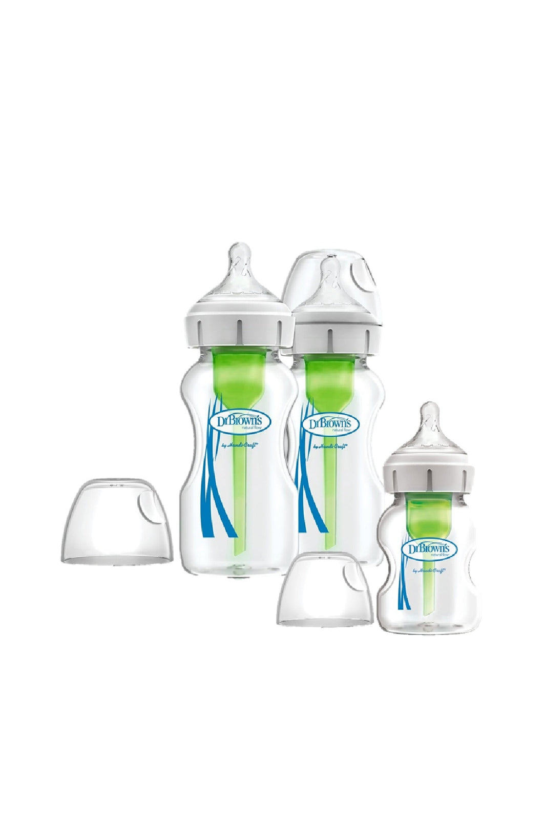 Dr Browns Options+ Glass Bottle Value Set (9oz - 2pcs + 5oz - 1pcs)