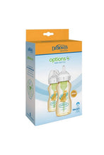 
                        
                          Load image into Gallery viewer, Dr Brown&#39;s Options+ Anti-Colic Bottle - Cheetah Deco (L2 Nipples) - PPSU 9oz 2&#39;s
                        
                      