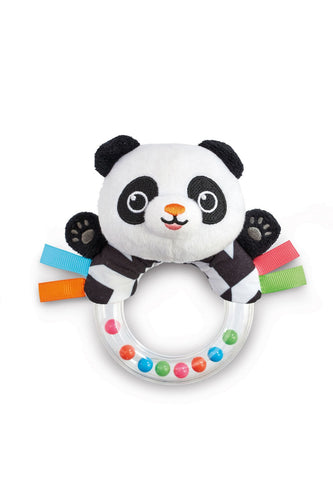 Early Learning Centre Black & White Sensory Panda Rattle 1