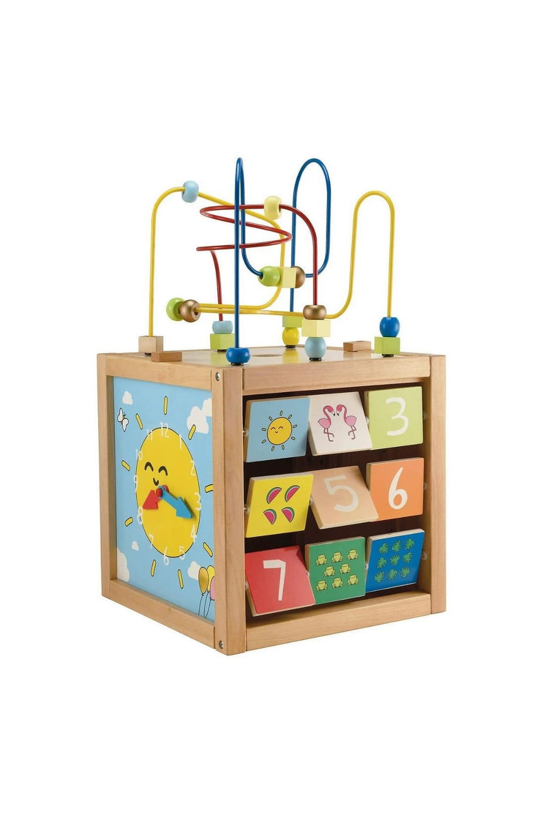 Early Learning Centre Wooden Activity Cube Giant