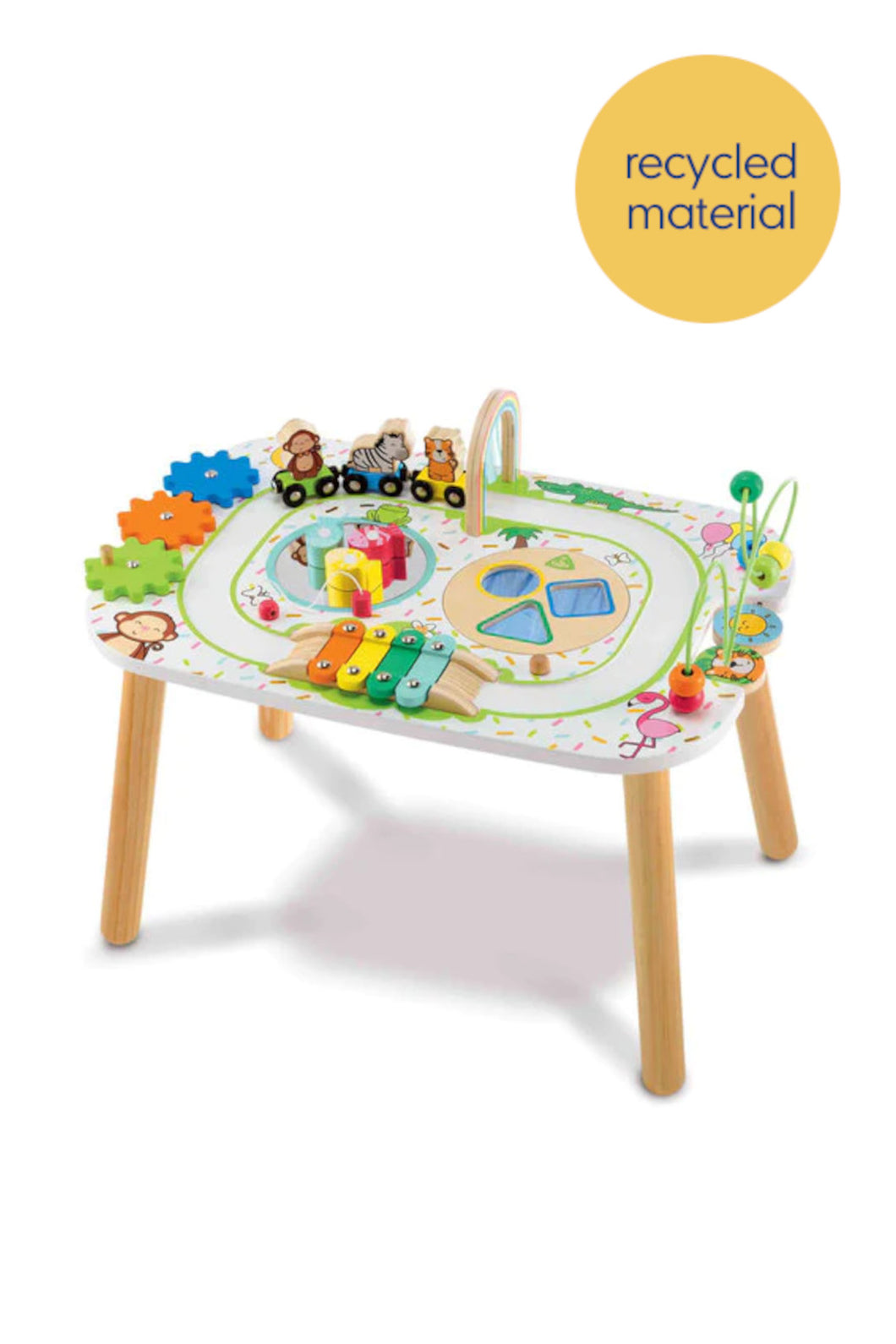 Early Learning Centre Wooden Activity Train Table