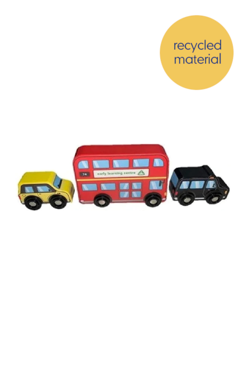 Early Learning Centre Wooden London Vehicle Set