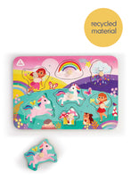 
                        
                          Load image into Gallery viewer, Early Learning Centre Wooden Unicorn and Fairy Peg Puzzle
                        
                      