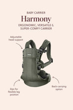 
                        
                          Load image into Gallery viewer, Babybjörn Baby Carrier Harmony - Grey Beige
                        
                      