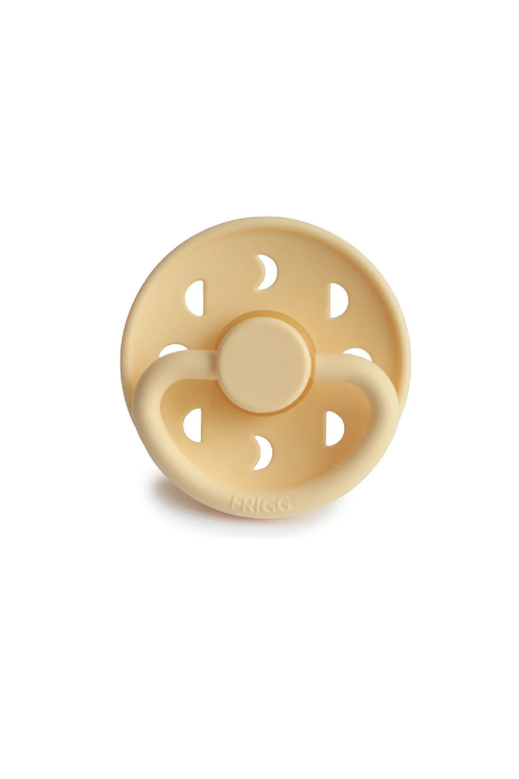 Frigg Moon Natural Rubber Pacifier - Pale Daffodil