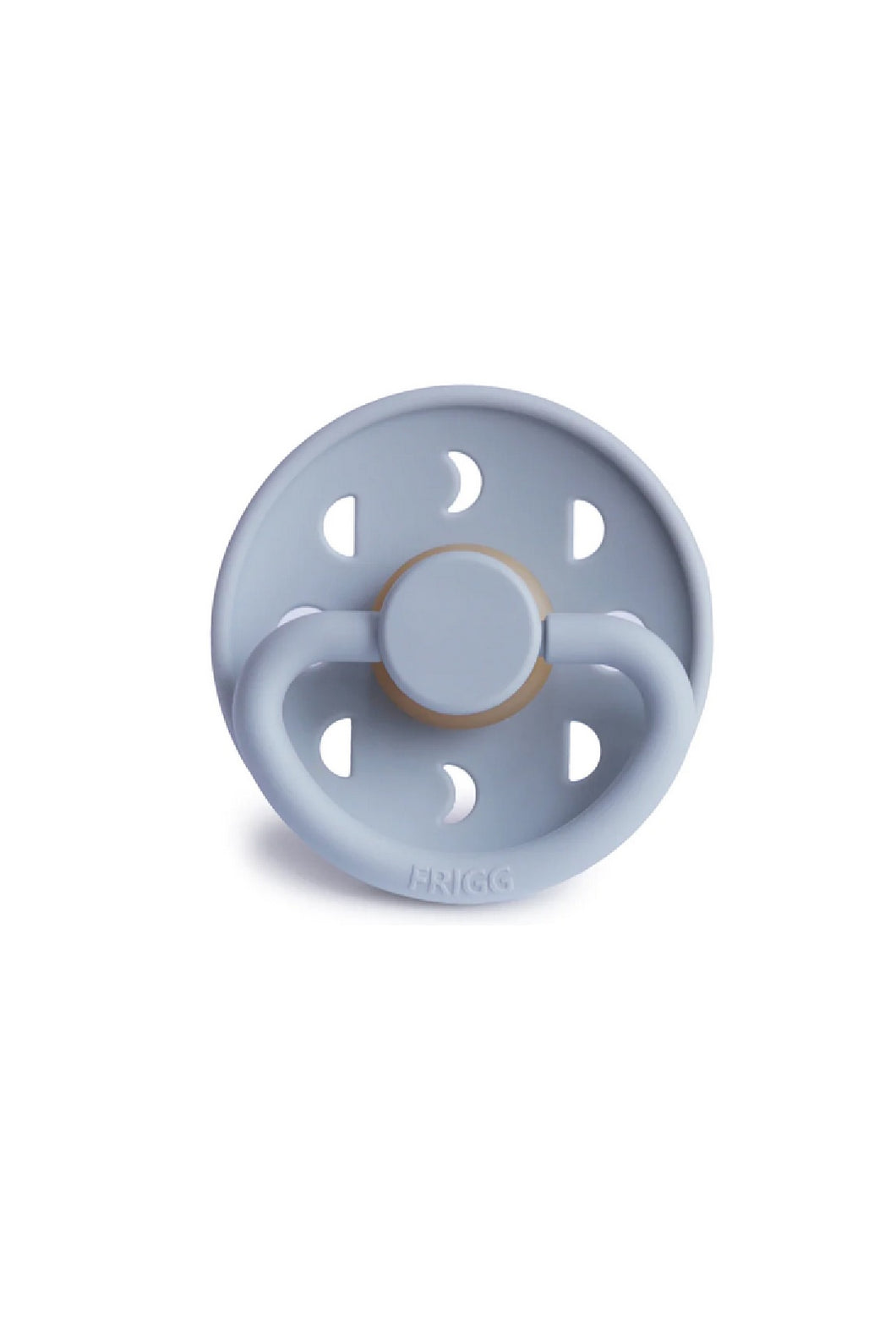 Frigg Moon Natural Rubber Pacifier - Powder Blue