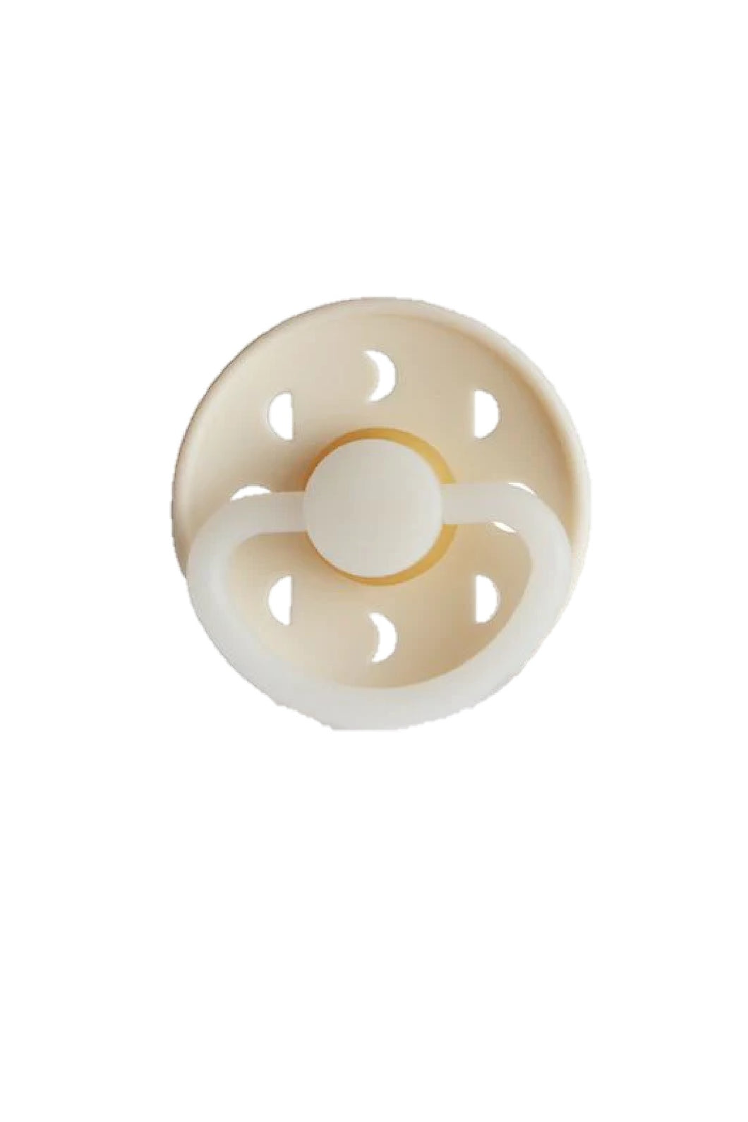 Frigg Moon Night Natural Rubber Pacifier - Cream
