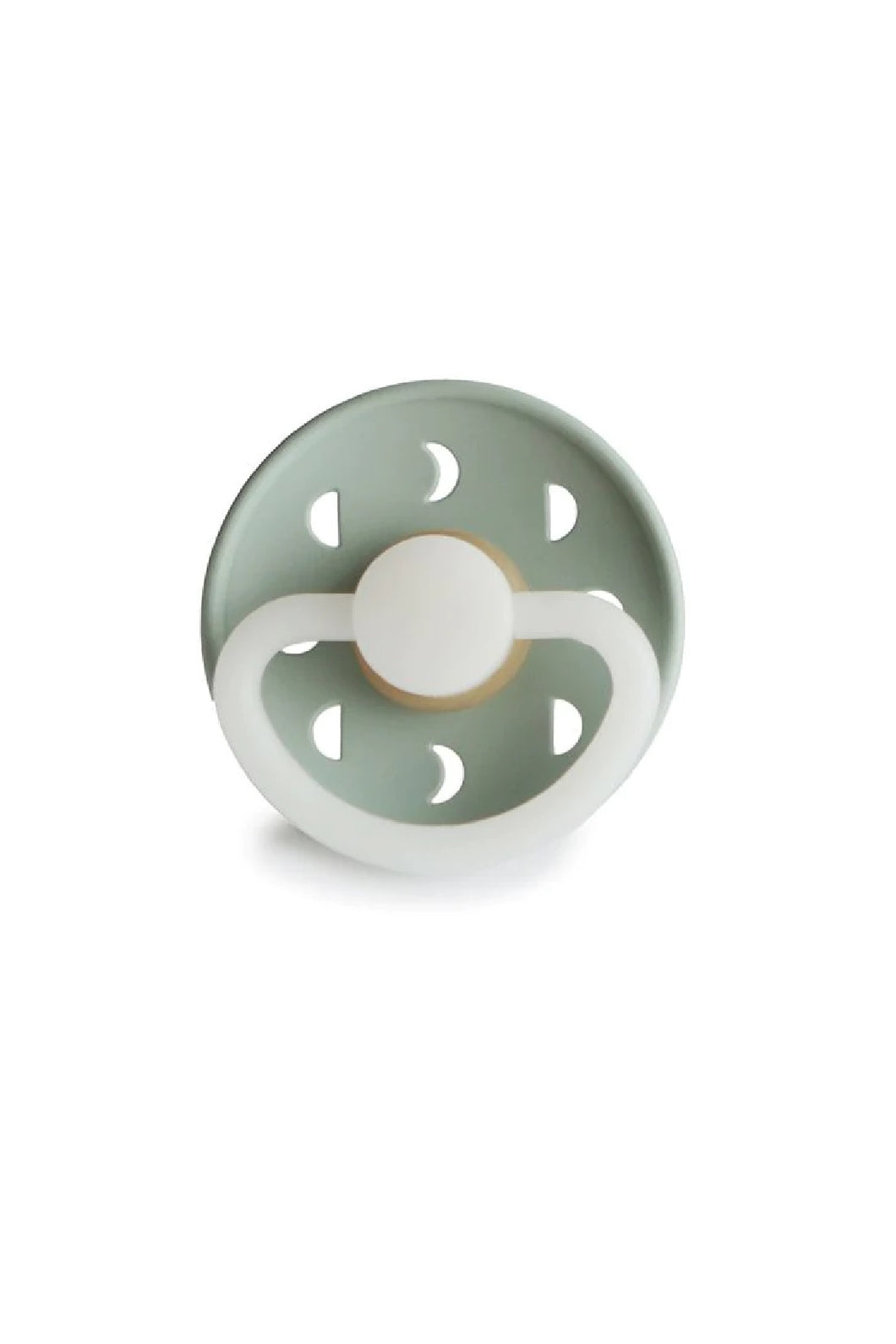 Frigg Moon Night Natural Rubber Pacifier - Sage