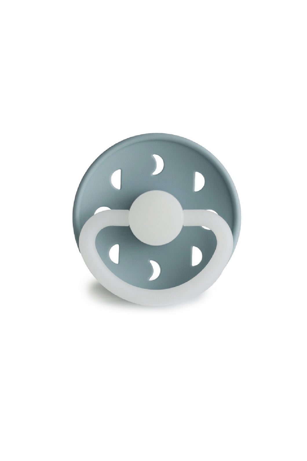 Frigg Moon Night Natural Rubber Pacifier - Stone Blue
