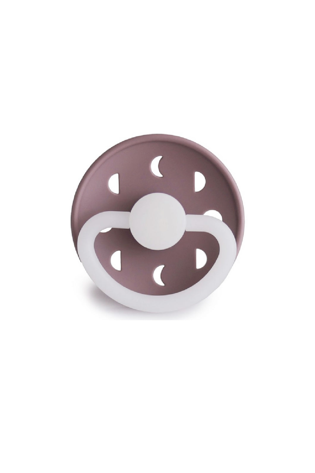 Frigg Moon Night Natural Rubber Pacifier - Twilight Mauve