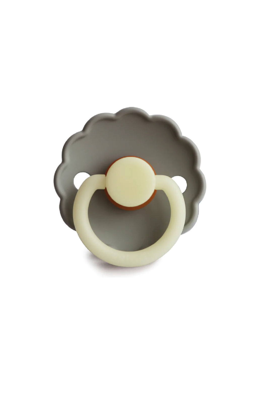 Frigg Daisy Night Natural Rubber Pacifier - Portobello 1