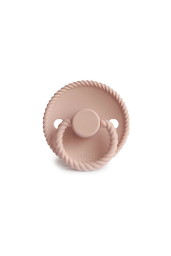 Frigg Rope Silicone Baby Pacifier - Blush 1