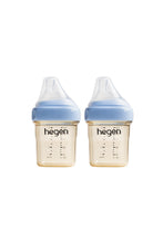 
                        
                          Load image into Gallery viewer, Hegen Pcto™ 150ml/5oz Feeding Bottle PPSU, 2 pack - Blue 1
                        
                      