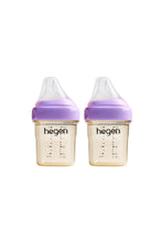 
                        
                          Load image into Gallery viewer, Hegen Pcto™ 150ml/5oz Feeding Bottle PPSU, 2 pack - Purple 1
                        
                      
