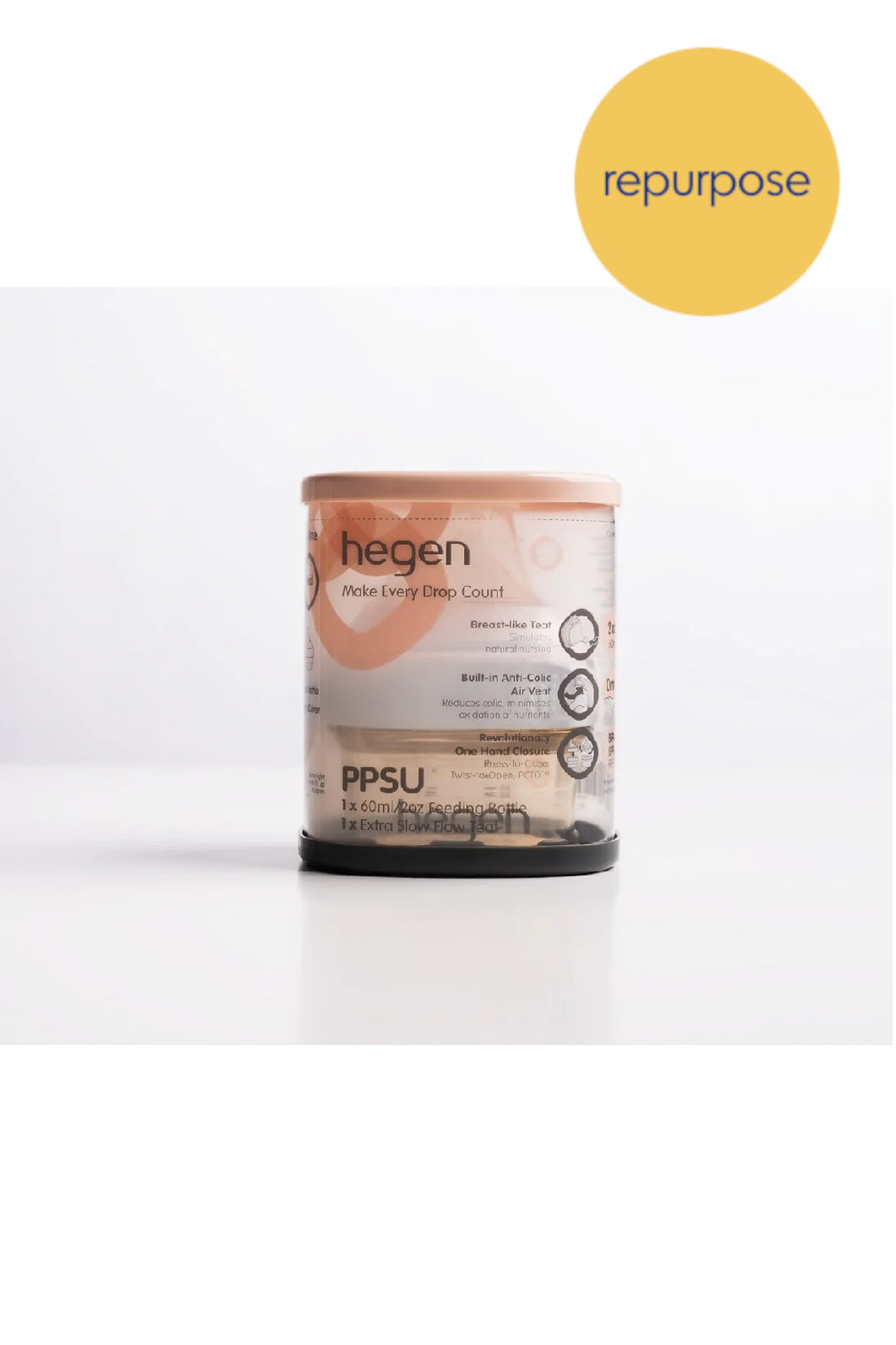 Hegen PCTO 60ml/2oz Feeding Bottle PPSU