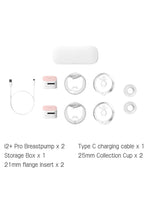 
                        
                          Load image into Gallery viewer, iMani i2+ Pro Wearable Breastpump - Online Exclusive
                        
                      