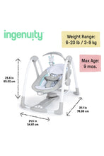 
                        
                          Load image into Gallery viewer, Ingenuity ConvertMe Swing-2-Seat Portable Swing - Raylan 11
                        
                      