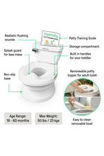 
                        
                          Load image into Gallery viewer, Ingenuity My Size Potty Pro - White
                        
                      