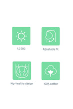 
                        
                          將圖片載入圖庫檢視器 Ingenuity Swaddleme Monogram Collection, Size 0-3 Months, 1pk - Star Dot
                        
                      