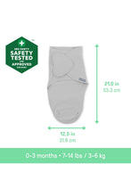 
                        
                          將圖片載入圖庫檢視器 Ingenuity Swaddleme Monogram Collection, Size 0-3 Months, 1pk - Star Dot
                        
                      