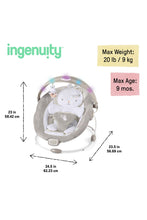 
                        
                          Load image into Gallery viewer, Ingenuity InLighten Bouncer - Twinkle Tails 11
                        
                      