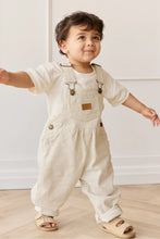 
                        
                          Load image into Gallery viewer, Jamie Kay Cecil Overall - Fine Vertical Stripe Sandy Brown/Cloud
                        
                      