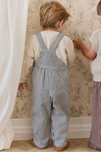
                        
                          Load image into Gallery viewer, Jamie Kay Cecil Overall - Sailor Stripe Eclipse / Cloud
                        
                      