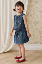 
                        
                          Load image into Gallery viewer, Jamie Kay Etta Skirt - Josie Floral Denim
                        
                      
