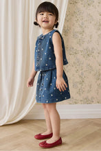
                        
                          Load image into Gallery viewer, Jamie Kay Etta Skirt - Josie Floral Denim
                        
                      