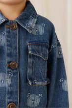 
                        
                          Load image into Gallery viewer, Jamie Kay Nicolai Jacket - Teddy Face Denim
                        
                      