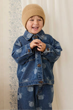
                        
                          Load image into Gallery viewer, Jamie Kay Nicolai Jacket - Teddy Face Denim
                        
                      