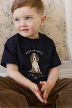 
                        
                          Load image into Gallery viewer, Jamie Kay Organic Cotton Bjorn Tee - Dark Navy Best Friends
                        
                      