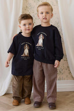
                        
                          Load image into Gallery viewer, Jamie Kay Organic Cotton Bjorn Tee - Dark Navy Best Friends
                        
                      